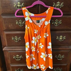 Hawaiian floral print shirt